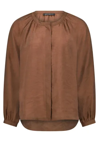 Betty Barclay - Casual-Bluse Dark Coffee - Gr. - 36