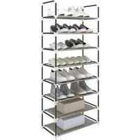 Woltu Schuhregal, Schuhregal Schuhständer 8 Schicht