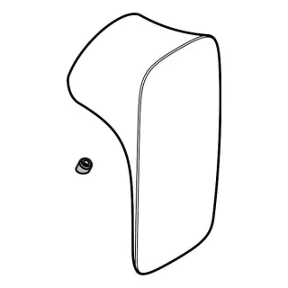 hansgrohe Griff PuraVida WUP/DUP Mischer 95273400 weiss/chrom