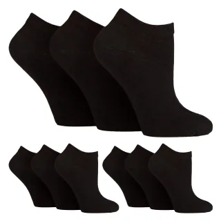 9 Paar Damen Diabetiker Trainingssocken | Knöchelsocken bei geschwollenen Füßen