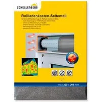 SCHELLENBERG Rollladenkastendämmung Seitenteile 30 x 36 x 1,5 cm, (Packung, 2-St), Thermoisolierung für Rollläden, Wärmedämmung