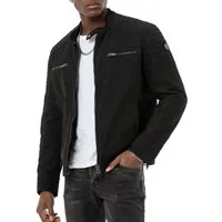 RedBridge Bikerjacke mit Steppdetails und Reißverschlusstaschen