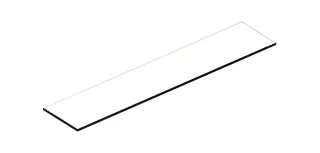 Keuco Glasabl. Match Ersatzteil SPS 90110 528x110x6mm, 90110000027 90110000027
