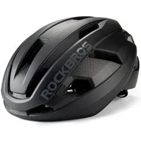 ROCKBROS Fahrradhelm LK-15, Carbonhelm mit 3D-Dämpfung und ultraleichtem Design