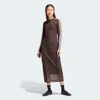 adidas Originals Jerseykleid MAXIKLEID, SCHLANGENPRINT (1-tlg)