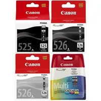 Canon Canon CLI-526 + PGI-525 Druckerpatronen 6erMultipa Tintenpatrone