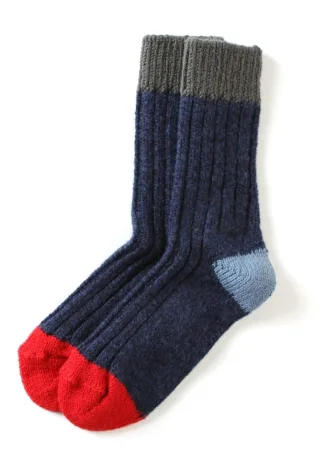 s.Oliver - Socken blau - Gr. - 40.5