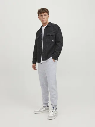 JACK&JONES - JPSTGORDON BRADLEY SWEAT PANT NOOS Grau - Gr. - XXL