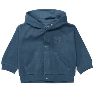STACCATO - Kn.-Sweatjacke jeans blue struc. - Gr. - 74