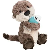 Nici Kuscheltier Otter Oda mit Fisch, 25 cm schlenkernd
