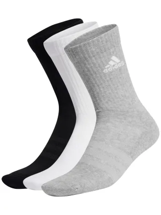 Adidas | Herren gepolsterte Crew-Socken, 3er-Pack