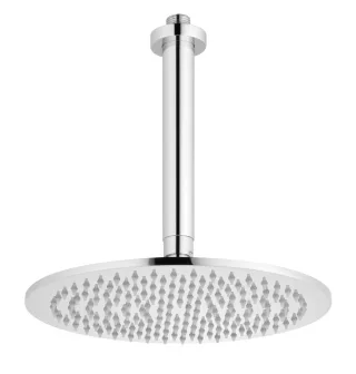 Kaja Ipuri-Regenbrause mit Deckenarm, 220 mm chrom  27560-C