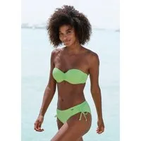 Venice Beach Bikini-Hose Lucky aus gerippter Strukturware