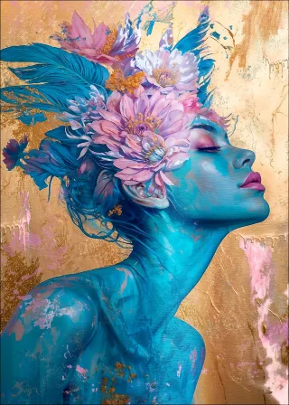Blue