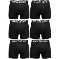 Amaci&Sons Boxershorts WESTON 6er Pack Boxershorts (6er-Pack) Herren Baumwolle Männer Unterhose Unterwäsche