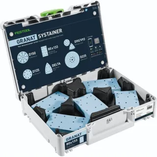 Festool SYS-STF 80X133 GR-Set Schleifscheiben-Systainer