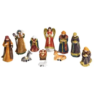 Krippenfiguren, 1,5–11 cm