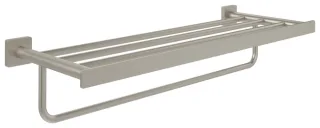 Villeroy & Boch Handtuchablage Elements - Striking 595x224x45mm Brushed Nickel Matt TVA15200600064