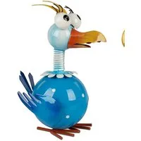 formano Dekofigur Sommerzeit, Farbe: Blau, Motiv: Vogel