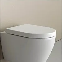 Bernstein WC-Sitz U1002, WC-Sitz Universell Softclose Weiß glänzend Standard-Maß