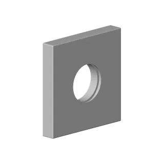 Dornbracht Rosette für Eckventil Ersatzteile 092778042 60 x 60 x 9 mm Chrom 092778042-00