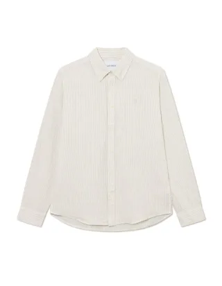 les deux - Hemd - Kristian Linen beige - Gr. - XXL