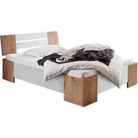 moebel-dich-auf Futonbett LINZ (Bett 140x200, in verschiedenen Farben), Made in Germany, optional mit Rollrost