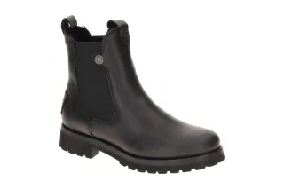 Panama Jack Damen Stiefeletten Francesca Igloo B1 Schwarz Lammfell wasserdicht
