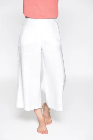 IN LINEA - Hose, 7/8-Länge 101 white - Gr. - 40
