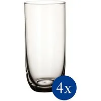 Villeroy & Boch Gläser-Set La Divina Longdrinkbecher Set 4tlg, Kristallglas