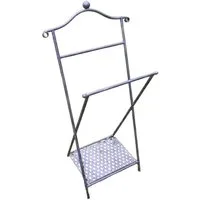 Deko-Impression Handtuchhalter Praktischer Stand - Handtuchhalter, Handtuchstange, Eisen, Landhaus