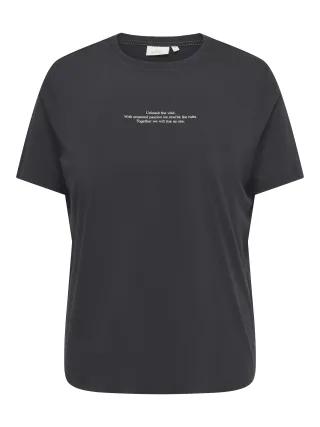 ONLY CARMAKOMA - CARROXY S/S REG O-NECK TEE JRS - Gr. - 48