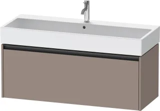 Duravit Ketho.2 Waschtischunterbau wandhängend Basalt Matt 1184x460x440 mm - K25079043430000 K25079043430000