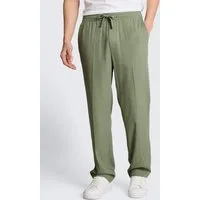 TOM TAILOR Denim Chinohose Hosen & Chino TTLOOSE Hose mit Leinenanteil