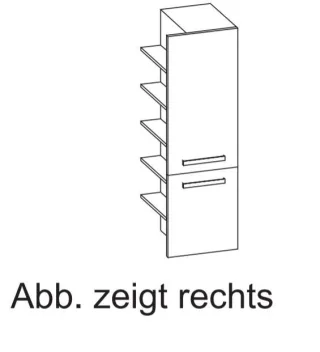 Artiqua 400 Midischrank, Weiß Matt Select, 400-MTR-1-42-R-7161-171 400-MTR-1-42-R-7161-171