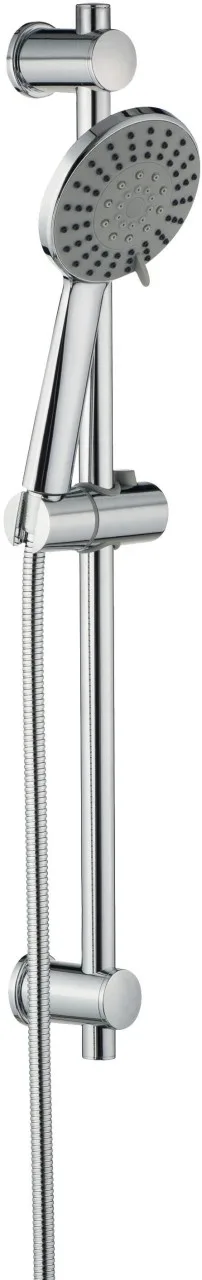 Neuesbad Serie 170 NEO 5-Funktion Duschset mit STAINLESS Edelstahl Brauseschlauch, Chrom NB1DENBJ05JK1