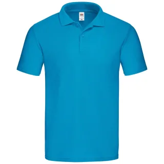 Fruit of the Loom - "Original" Poloshirt für Herren (Azure Blau)