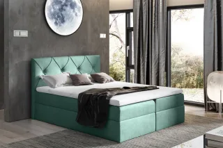 Boxspringbett Schlafzimmerbett LEWIS 140x200cm in div. Farbvarianten