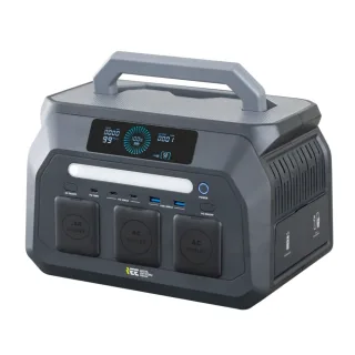 IEETek P800 Portable Power Station 800W 512Wh Outdoor Generator 8 Outputs 1.5H Full Charge 3500+ Cycles Lifepo₄ Battery