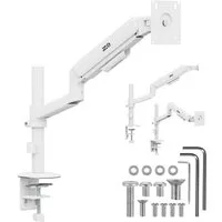 Ergo Office Monitor-Halterung ER-691 für 17–32-Zoll-Monitore mit Gasfeder, (bis 32 Zoll, Maximale Tragkraft: 10 kg, Maximale Bildschirmhöhe: 577 mm)