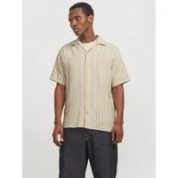 Jack & Jones Kurzarmhemd JORCOBA STRIPE RESORT SHIRT SS SN