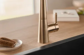Hansa Küchenarmatur HANSADESIGNO Style 5101, Brushed bronze, 5101228381 5101228381
