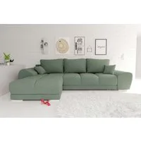 99rooms Ecksofa Antalya, Sofa L-Form, Eckcouch, mit Rückenkissen, Schlaffunktion, Strukturstoff NEVE