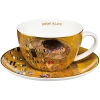 Goebel Tasse Der Kuss 15x7x15 cm, Porzellan, Spülmaschinengeeignet, Mikrowellengeeignet