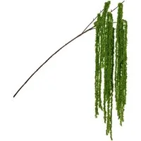 Kunstzweig, Decoris season decorations, Künstlicher Zweig Amaranth (Fuchsschwanz) 5x15x80cm Kunststoff Grün