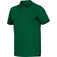 Leibwächter Poloshirt Flex-Line Herren Poloshirt kurzarm, mit Brusttasche & Stifttasche (Bequeme Workwear, antibakterielle, Antigeruchs- und Antipilling-Ausrüstung) 50% Baumwolle & 50% Polyester, 220g/m²