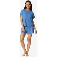Schiesser Pyjama Casual Feel (2 tlg) Schlafanzug, Pyjama Set, Nachtwäsche