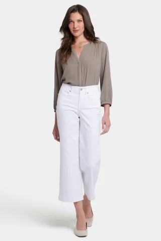 Waist-Match™ Teresa Weite Beinform Knöchellange Jeans