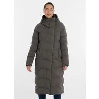 Ragwear Steppmantel PAVLA LONG verdeckter Reißverschluss