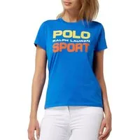 Polo Ralph Lauren T-Shirt Damen Retro Preppy Sport tee Hypoallergen und fühlt sich besonders weich auf der Haut an.